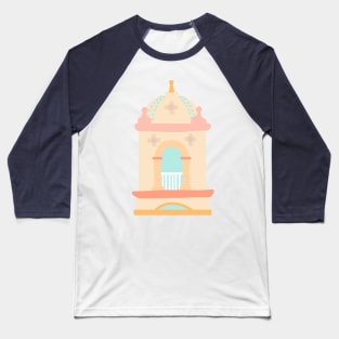 Pastel Ojai Post Office Baseball T-Shirt